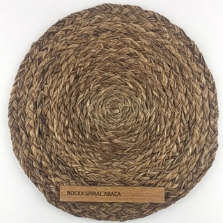 Spiral Weave Rocky Abaca